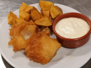 Kleine Portion Fish ´n´ Chips